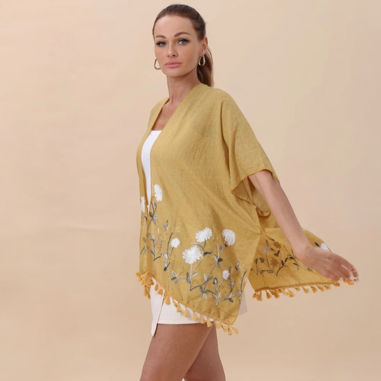 70135 Spring Daisy Kimono