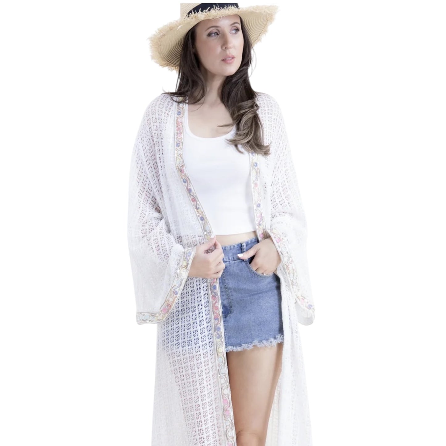 70399 Embellish Kaftan