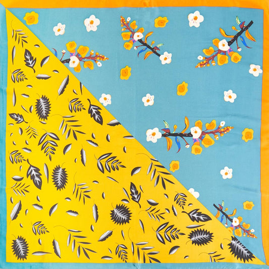 00124.24 Silk Square - C Blossom