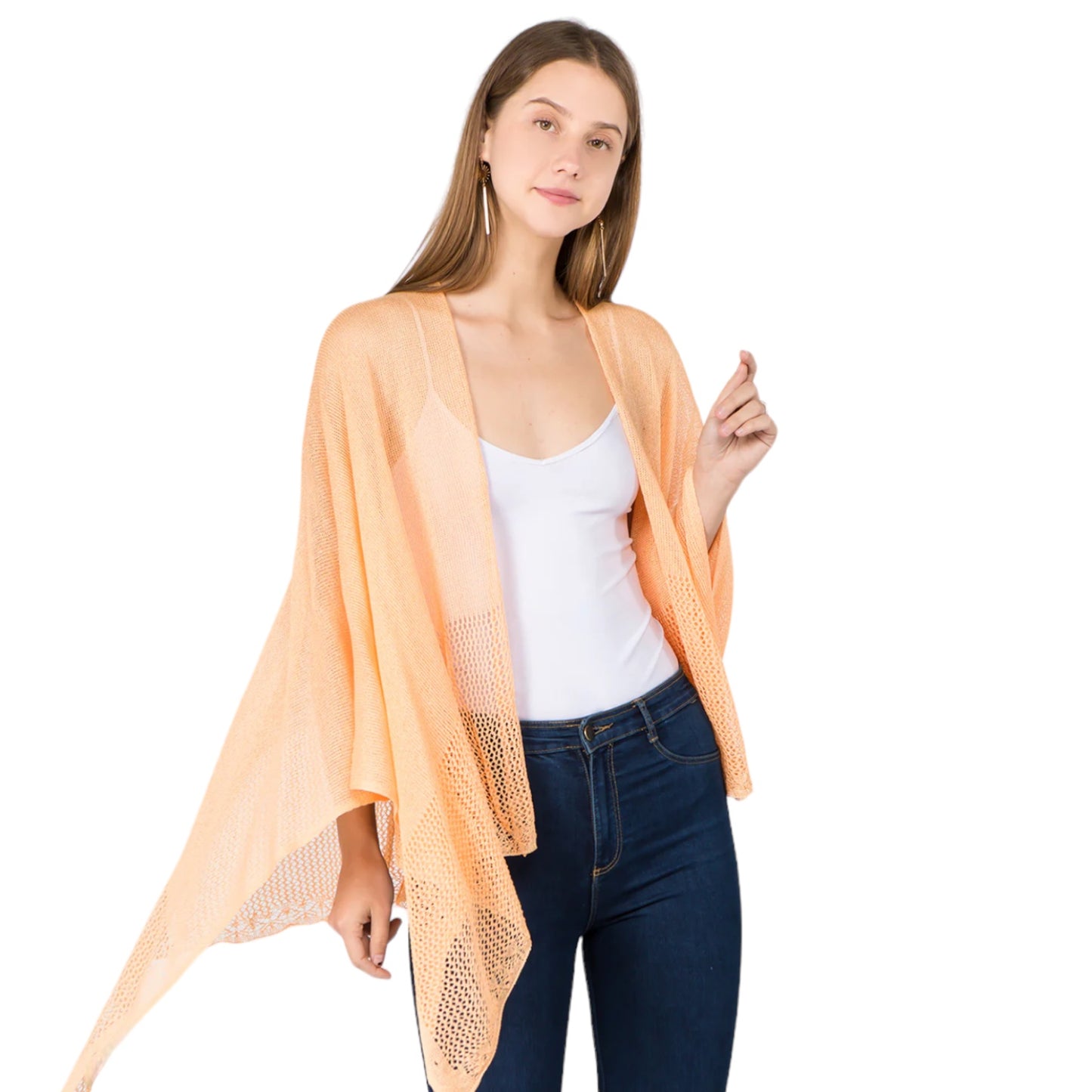 70147 Sheer Ruana