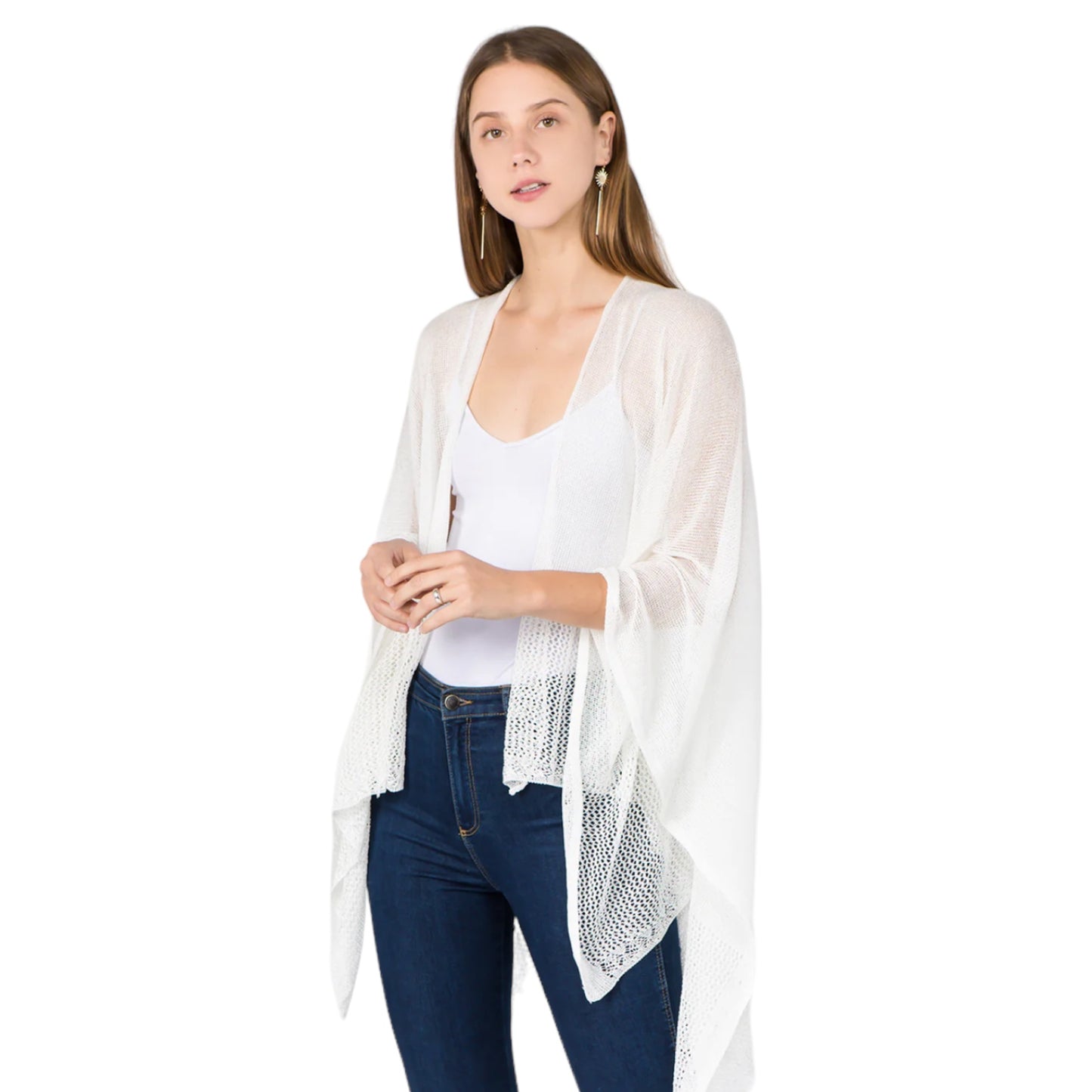 70147 Sheer Ruana