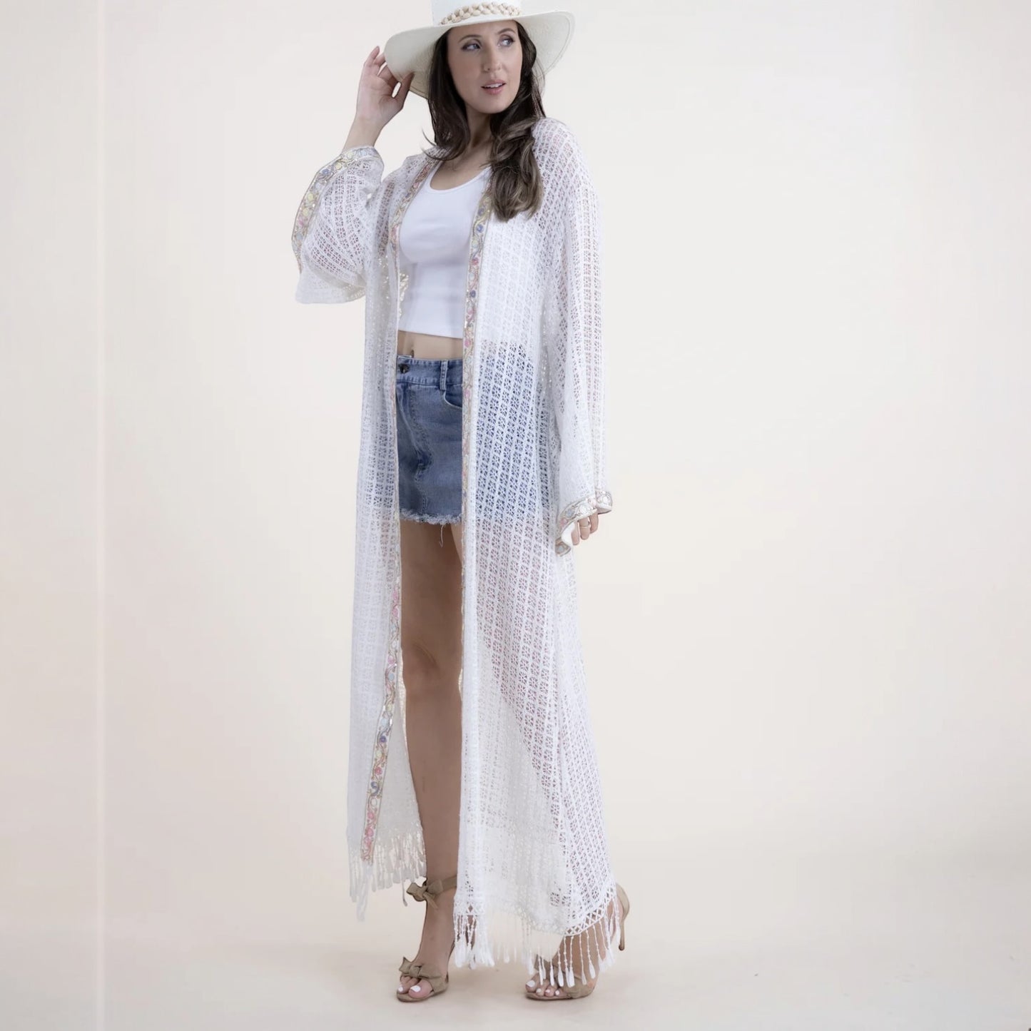 70399 Embellish Kaftan