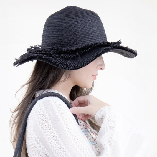 00183 Straw Floppy Hat