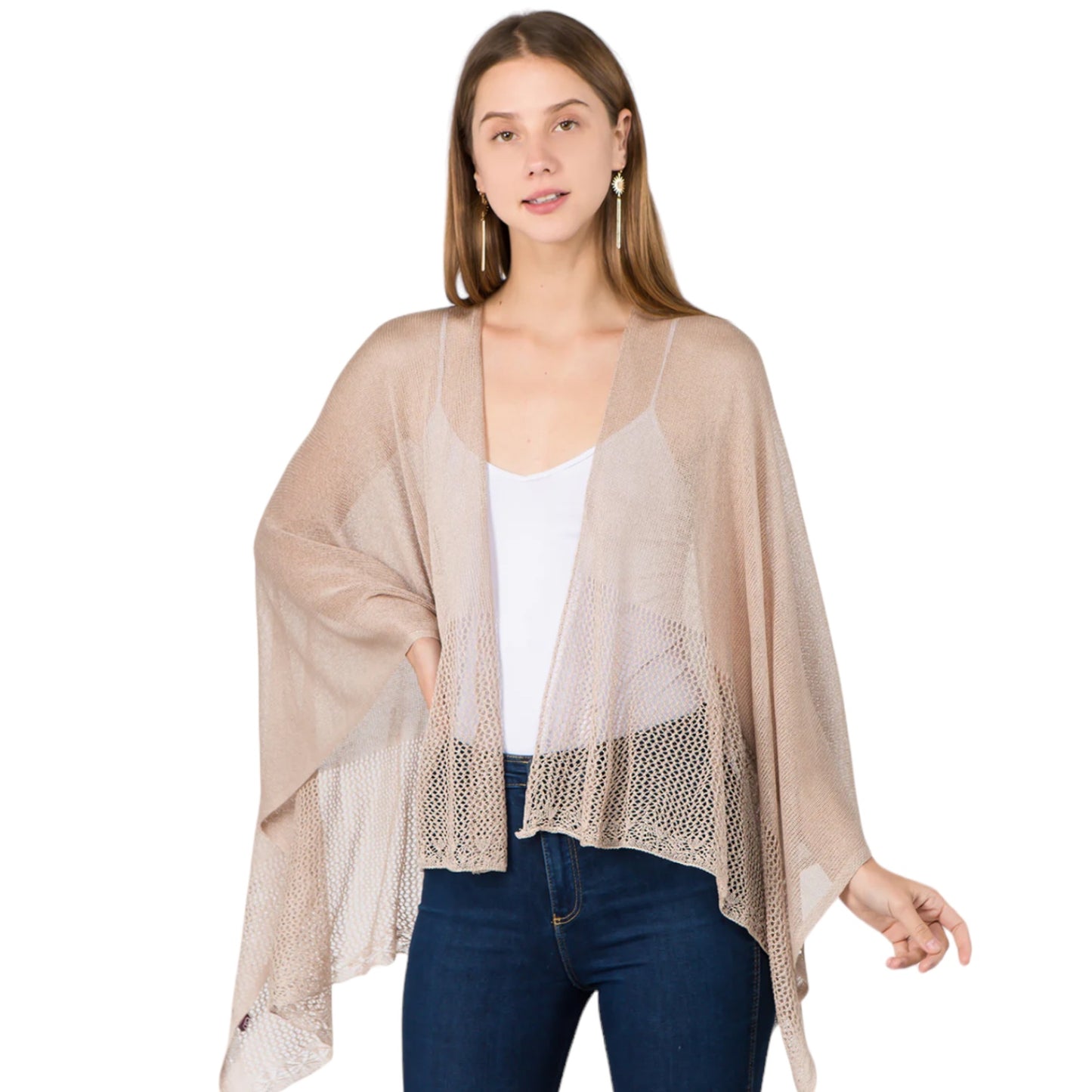 70147 Sheer Ruana