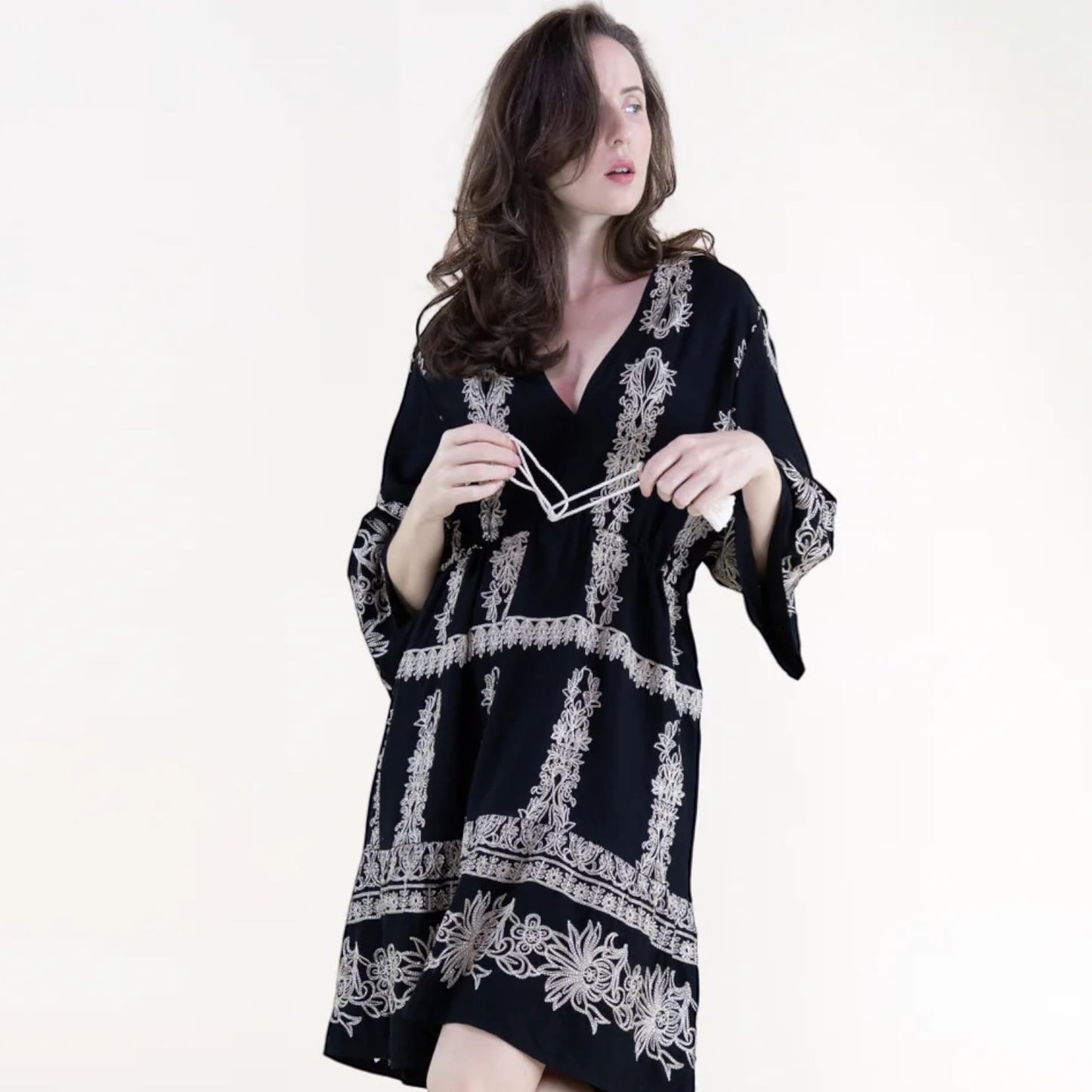 70189 Boho Motif Dress