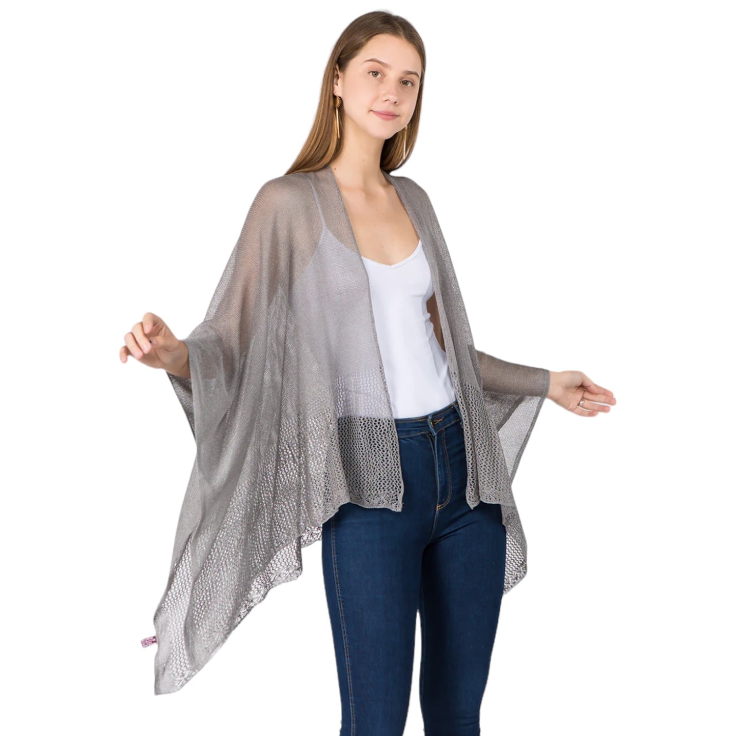 70147 Sheer Ruana