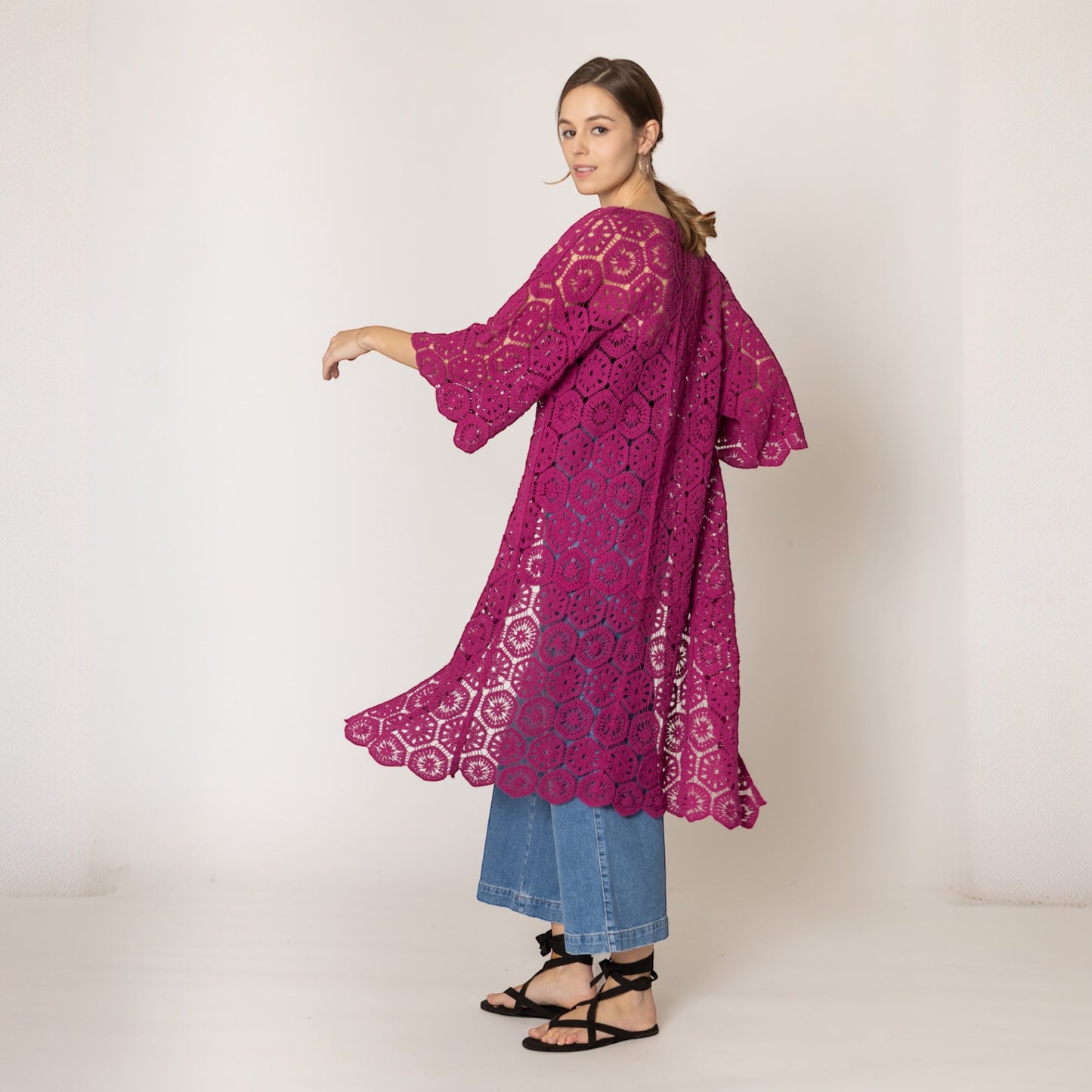 70451 Hollow Cardigan