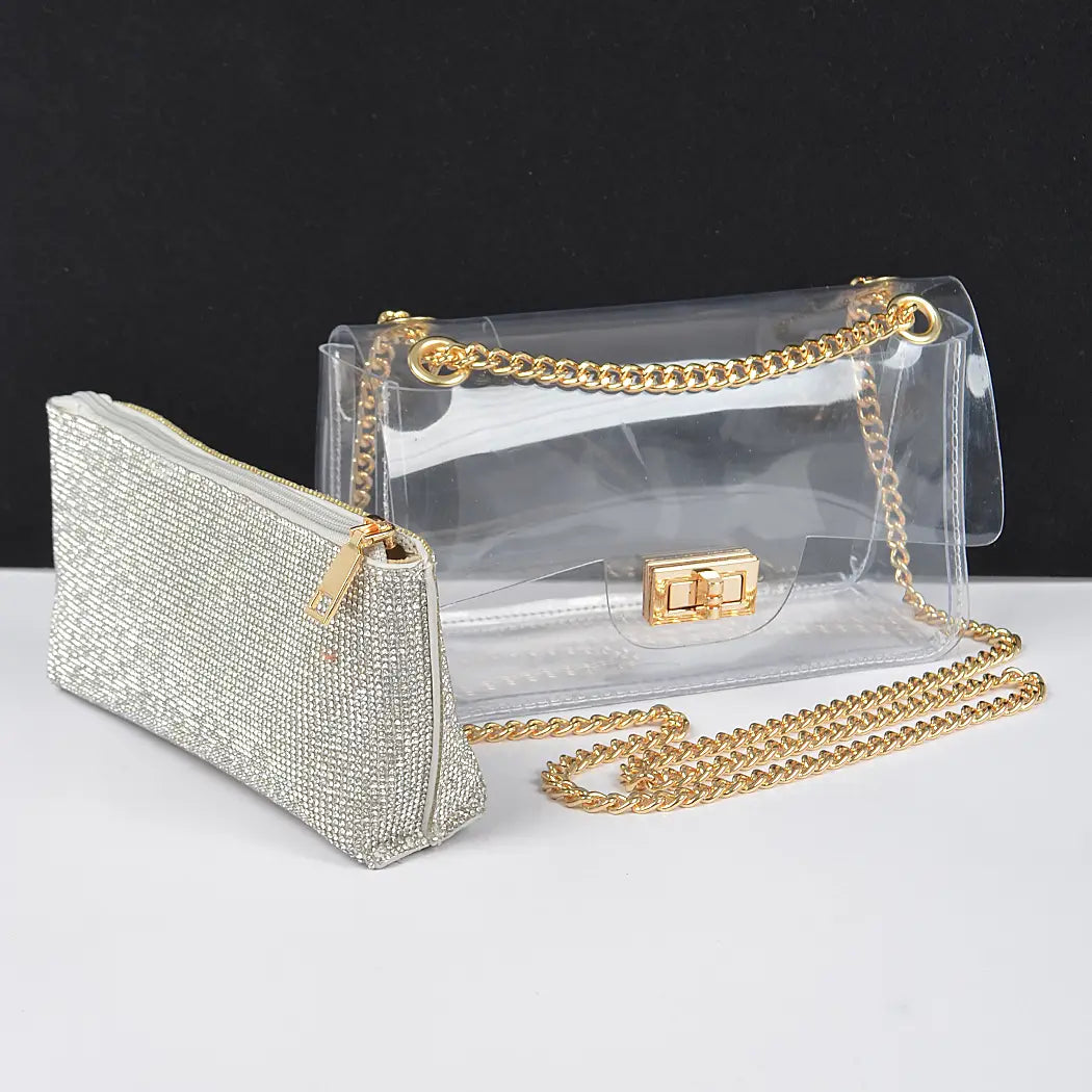 90117 Transparent Clutch