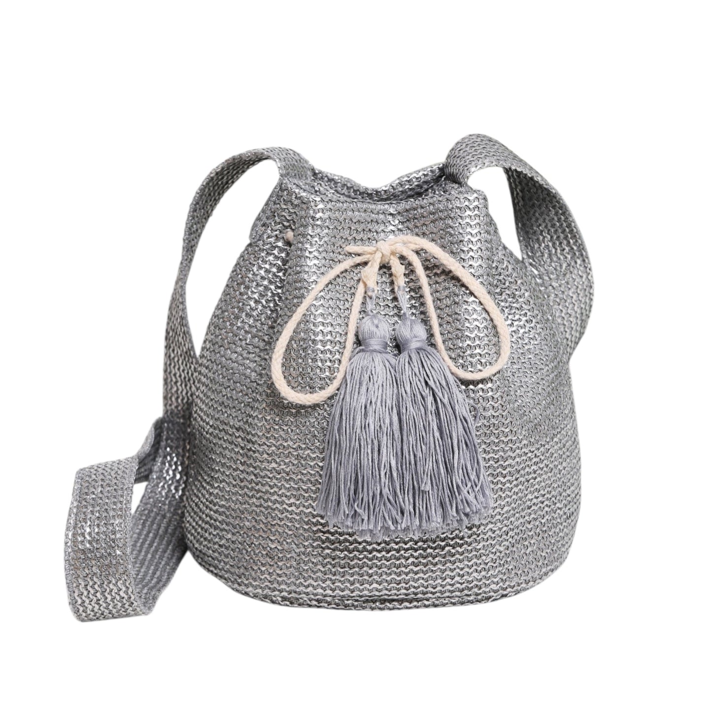 90119 Straw Crossbody