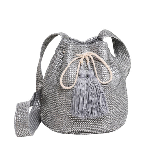 90119 Straw Crossbody