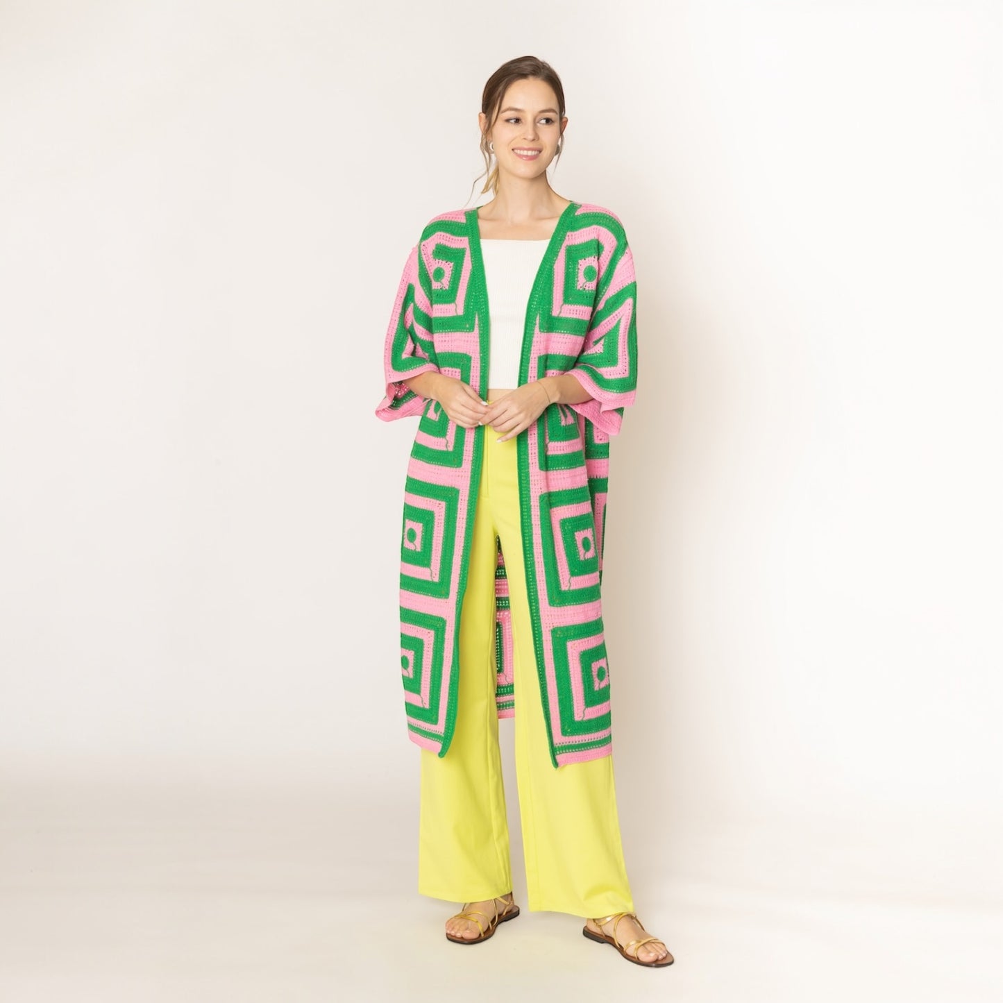 70452 Crochet Spring Cardigan