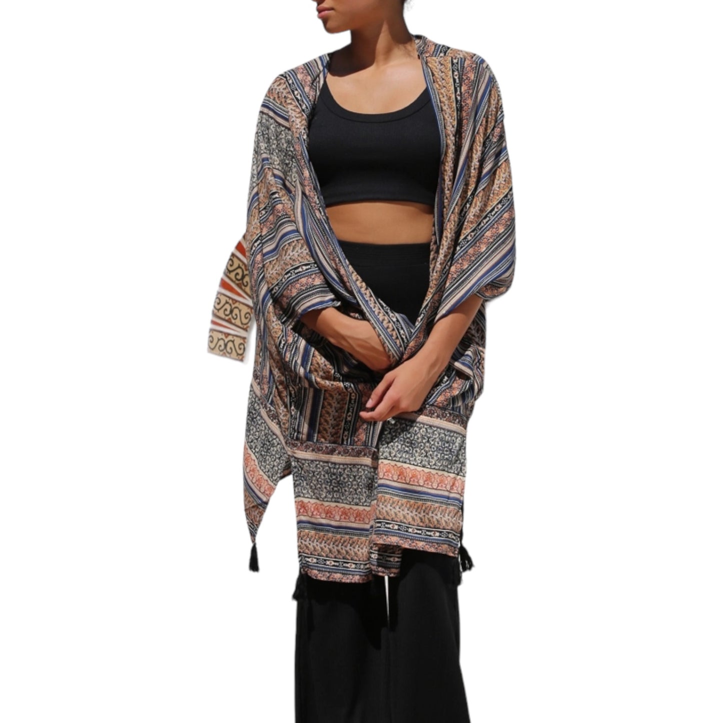 70176 Earthy Kimono
