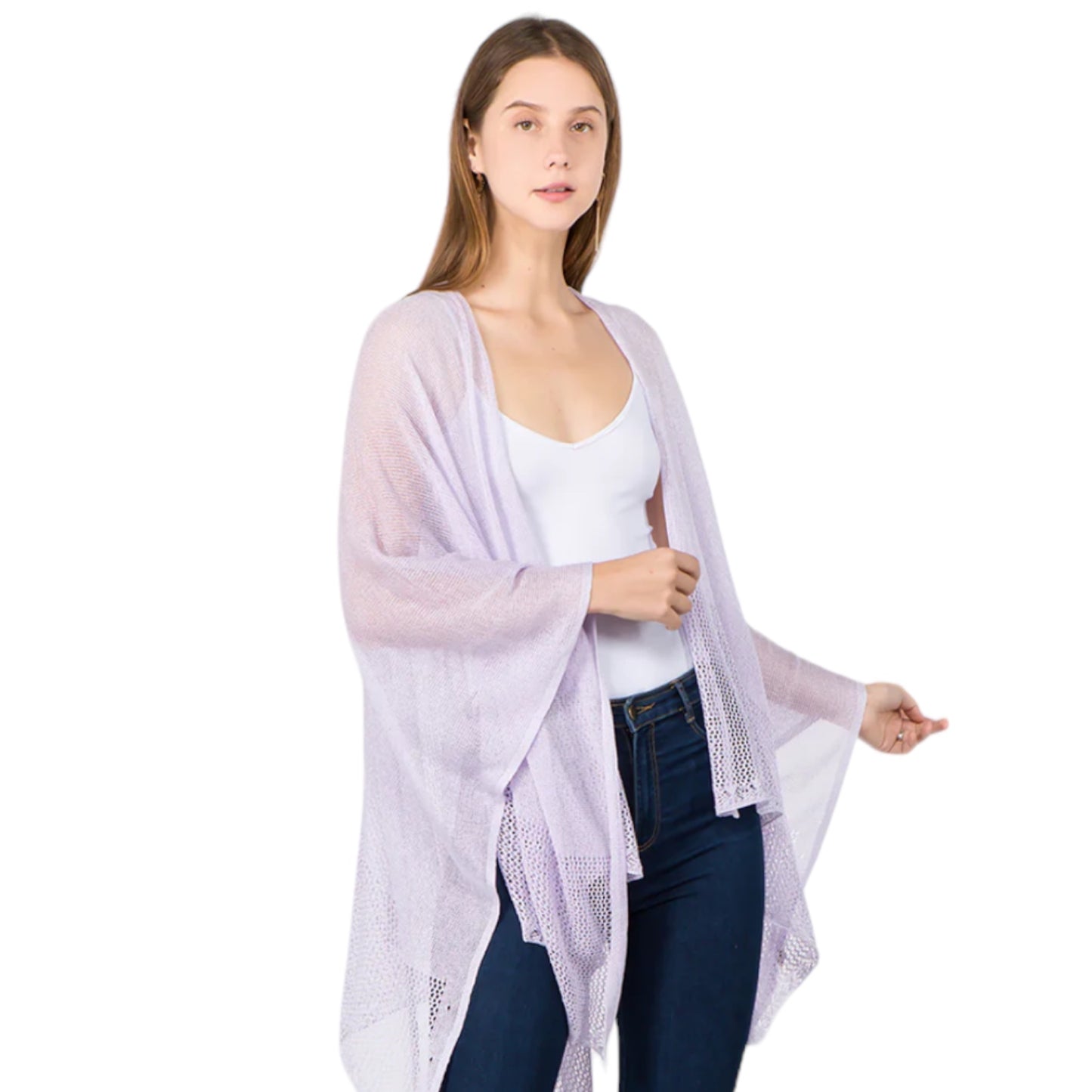 70147 Sheer Ruana