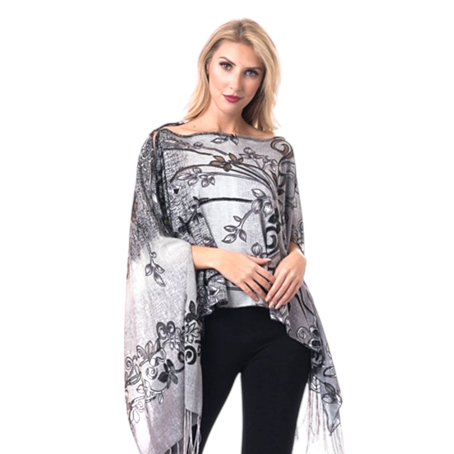 60044 Fancy 7 Way Scarf