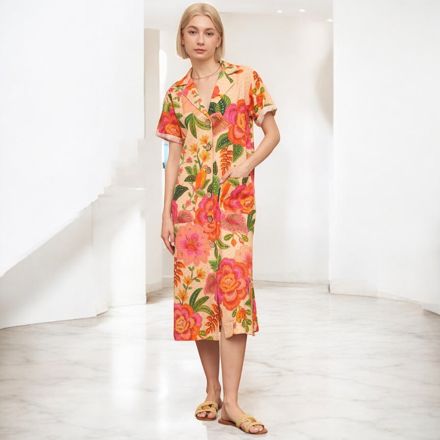 70433 Tropical Dress