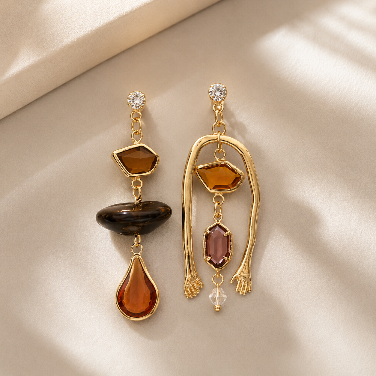 80096 Up Down Earrings