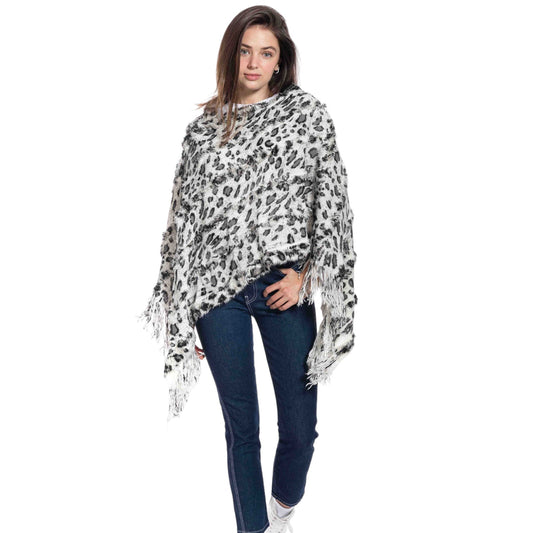 70091 Leopard Poncho