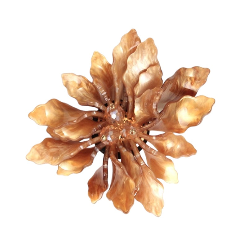 00242 Ari Lotus Brooch