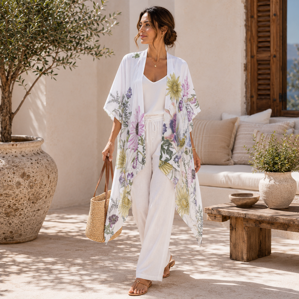 70351 Garden Kimono