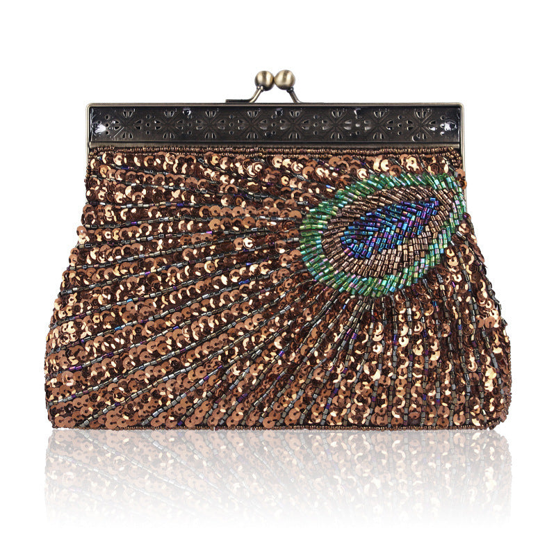 90101 Peacock Clutch