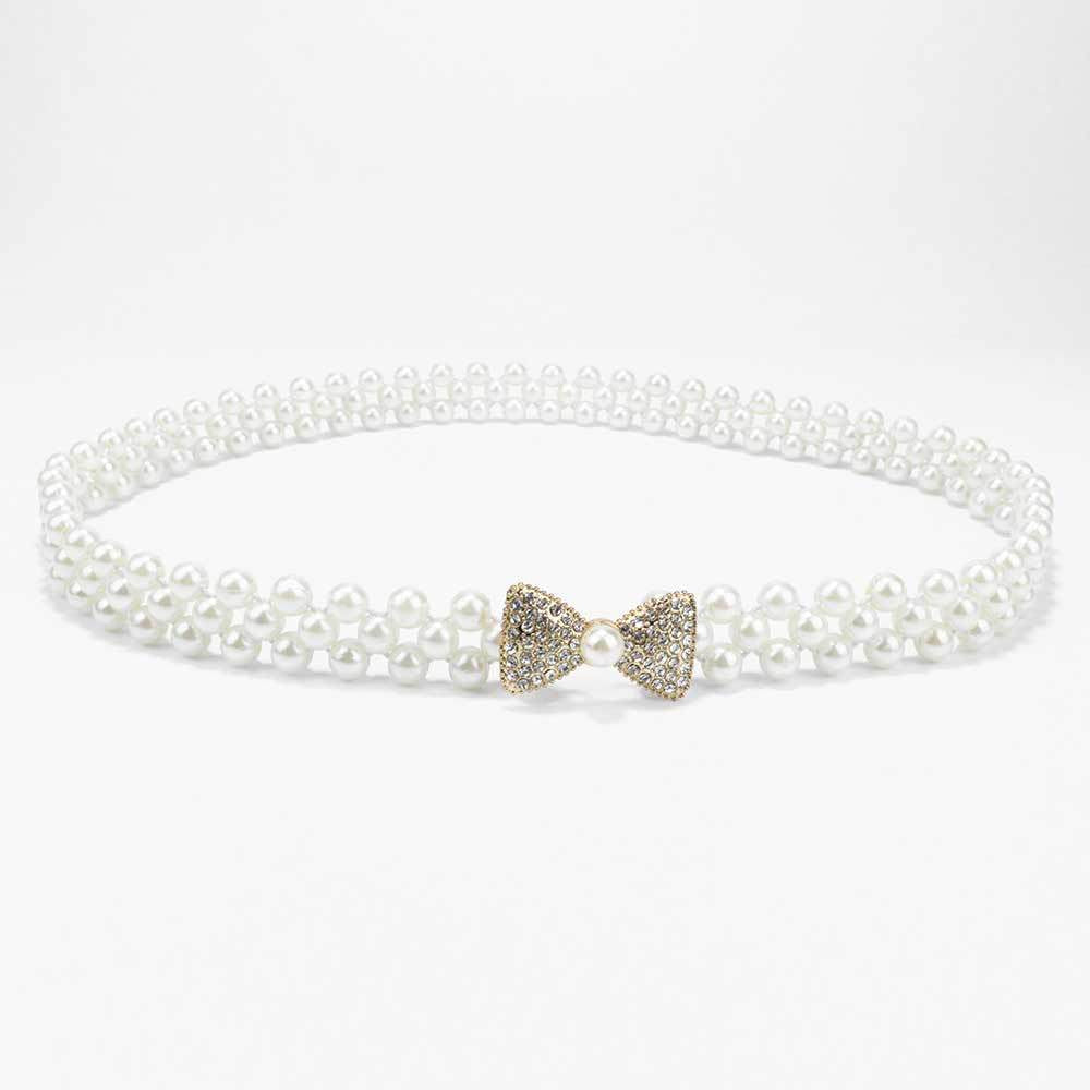 00139 Pearl String Belt