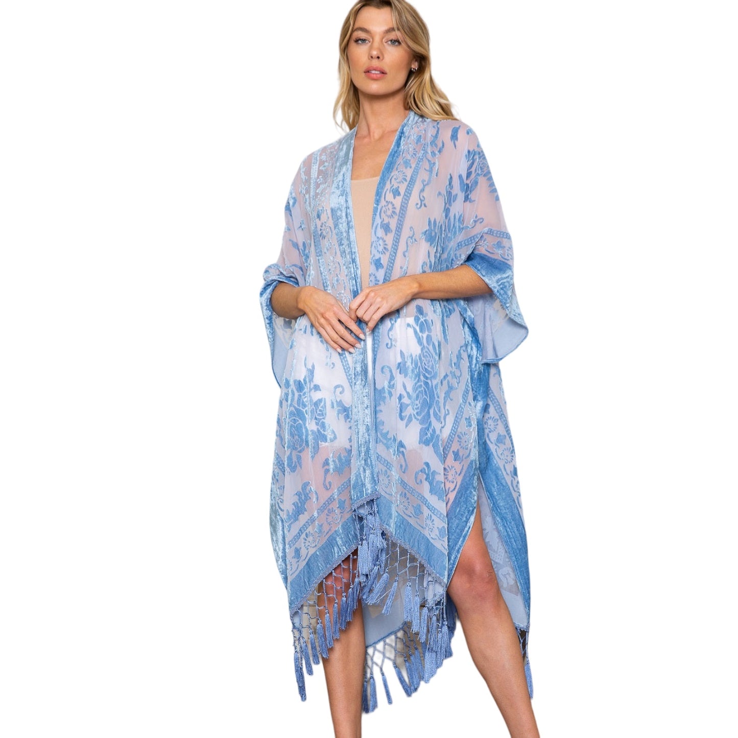 70184 Velvet Festival Kimono