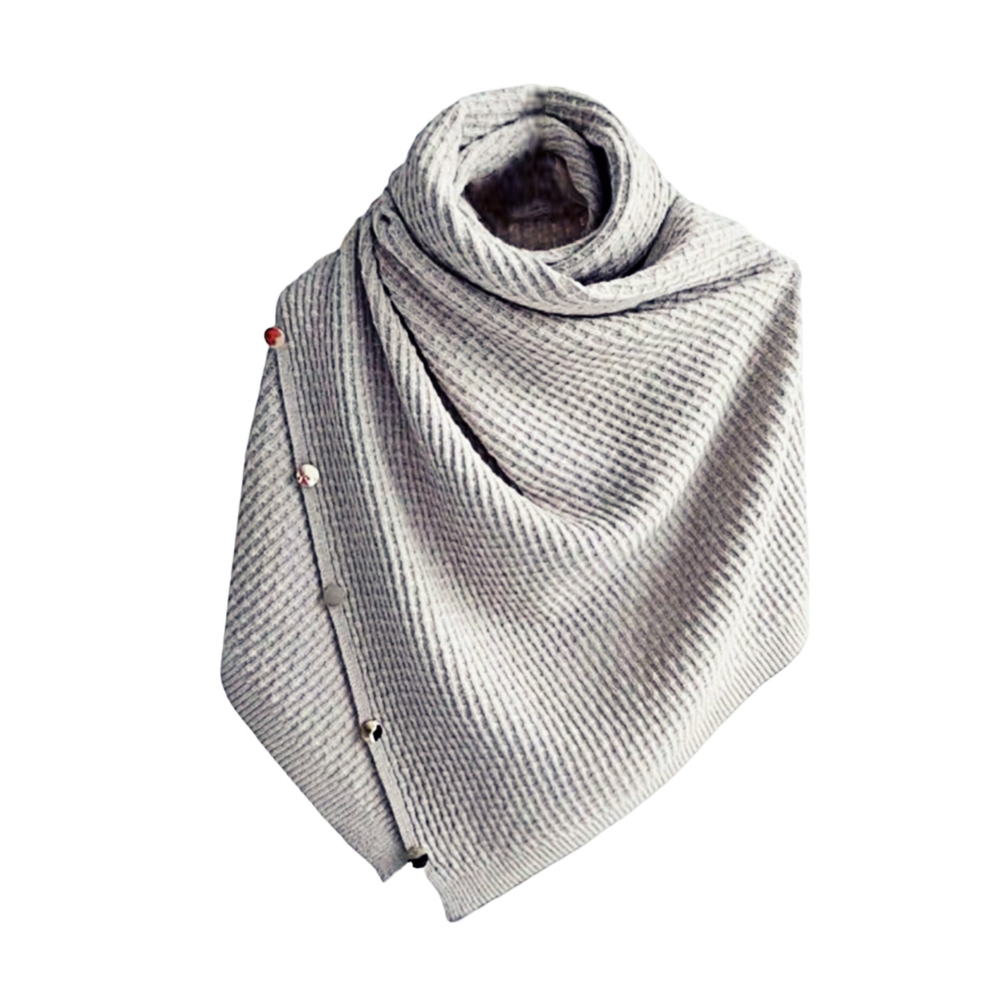 30120 Button Shawl
