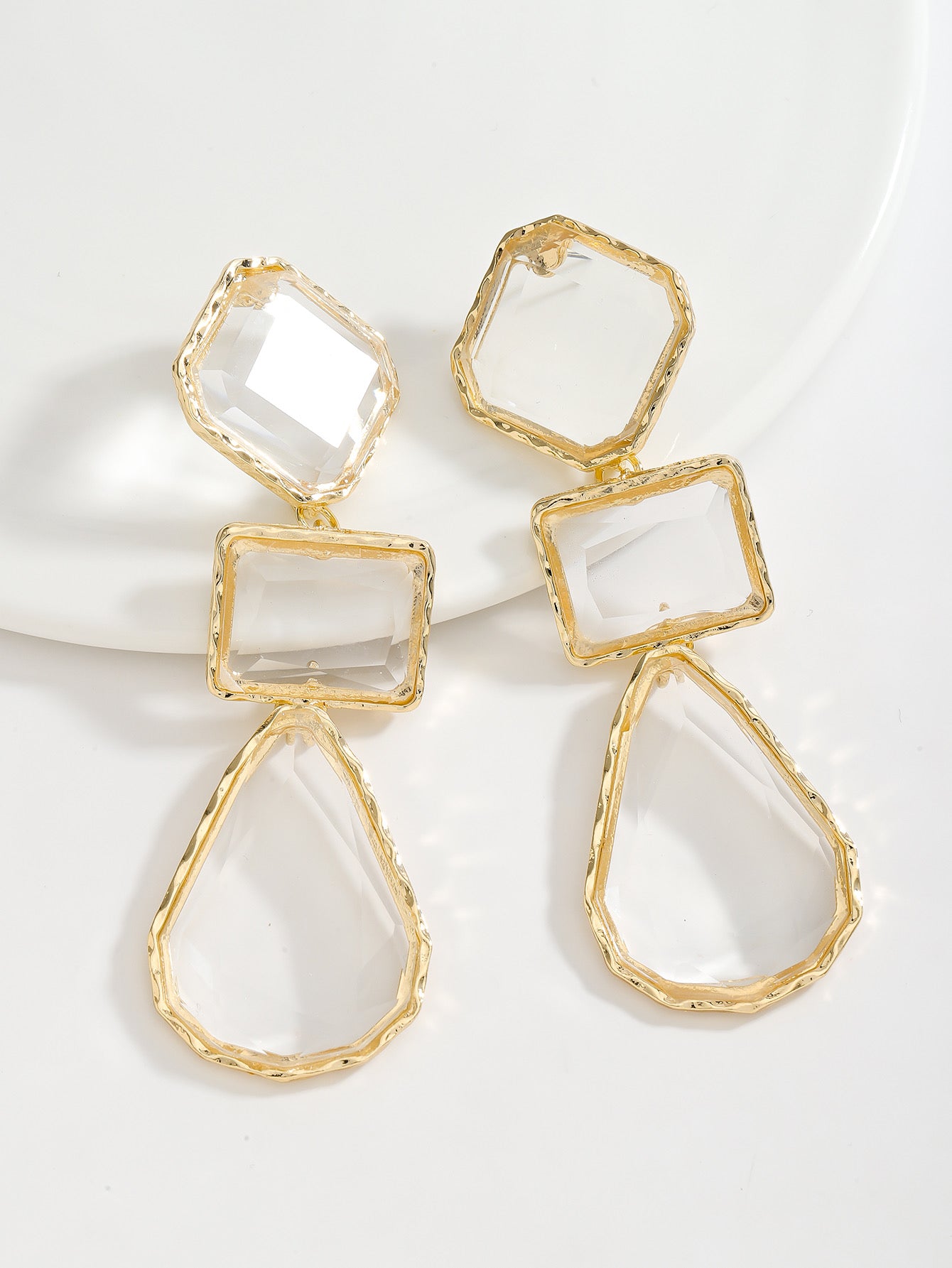 80078 Cluster Evening Earrings