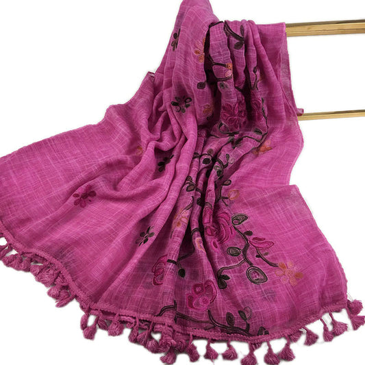 30462 Embroidery Shawl