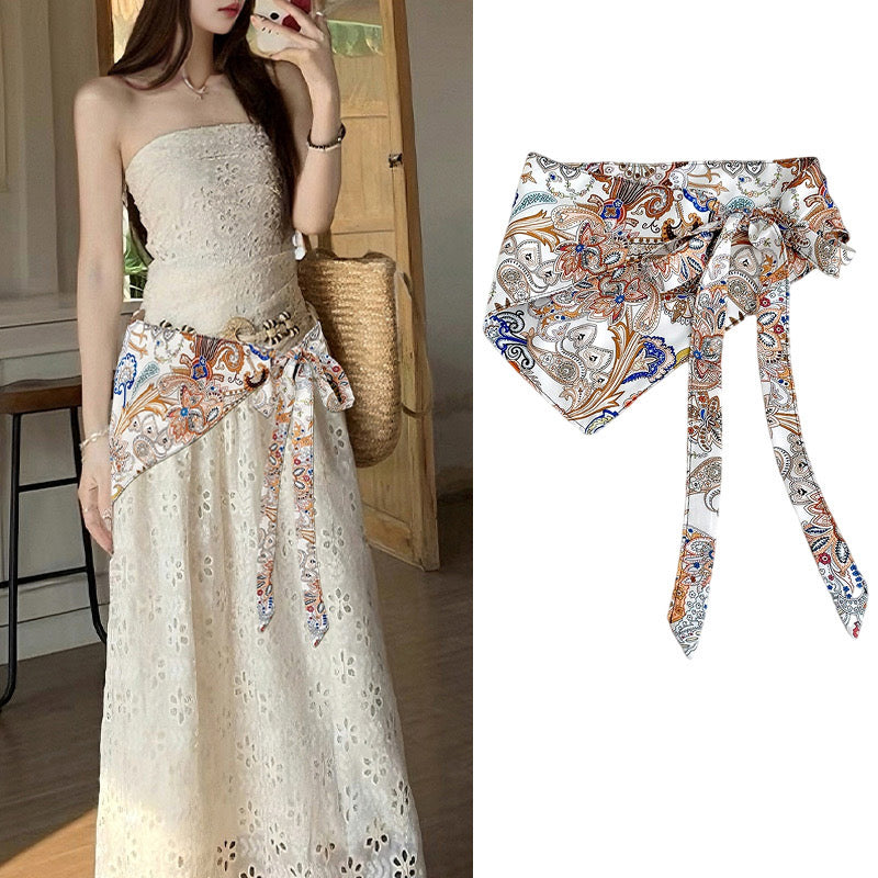 00366 Boho Waist Scarf