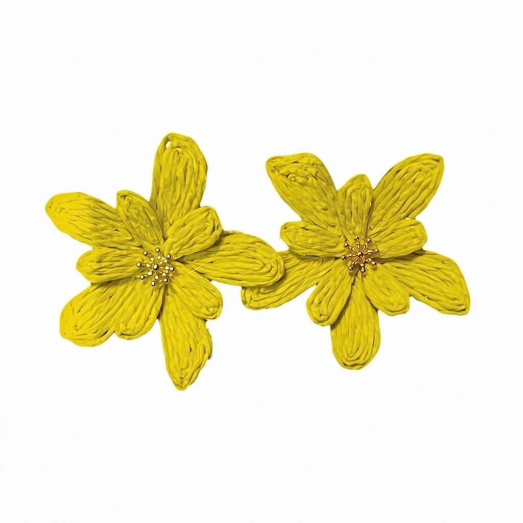 80187 Raffia Earrings