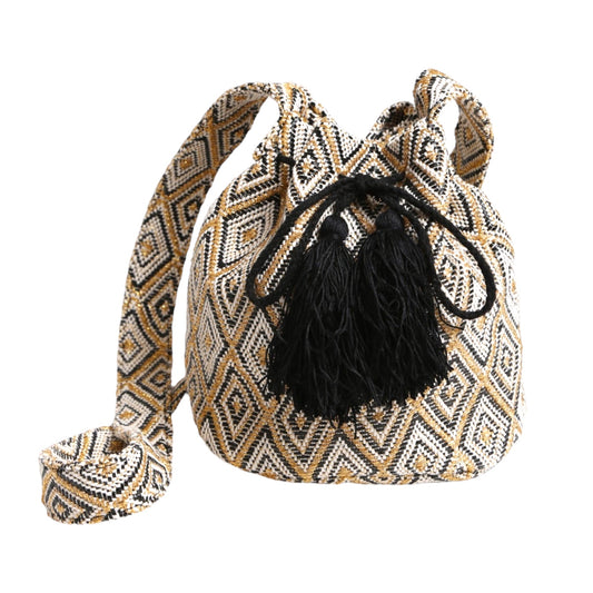 90119 Straw Crossbody