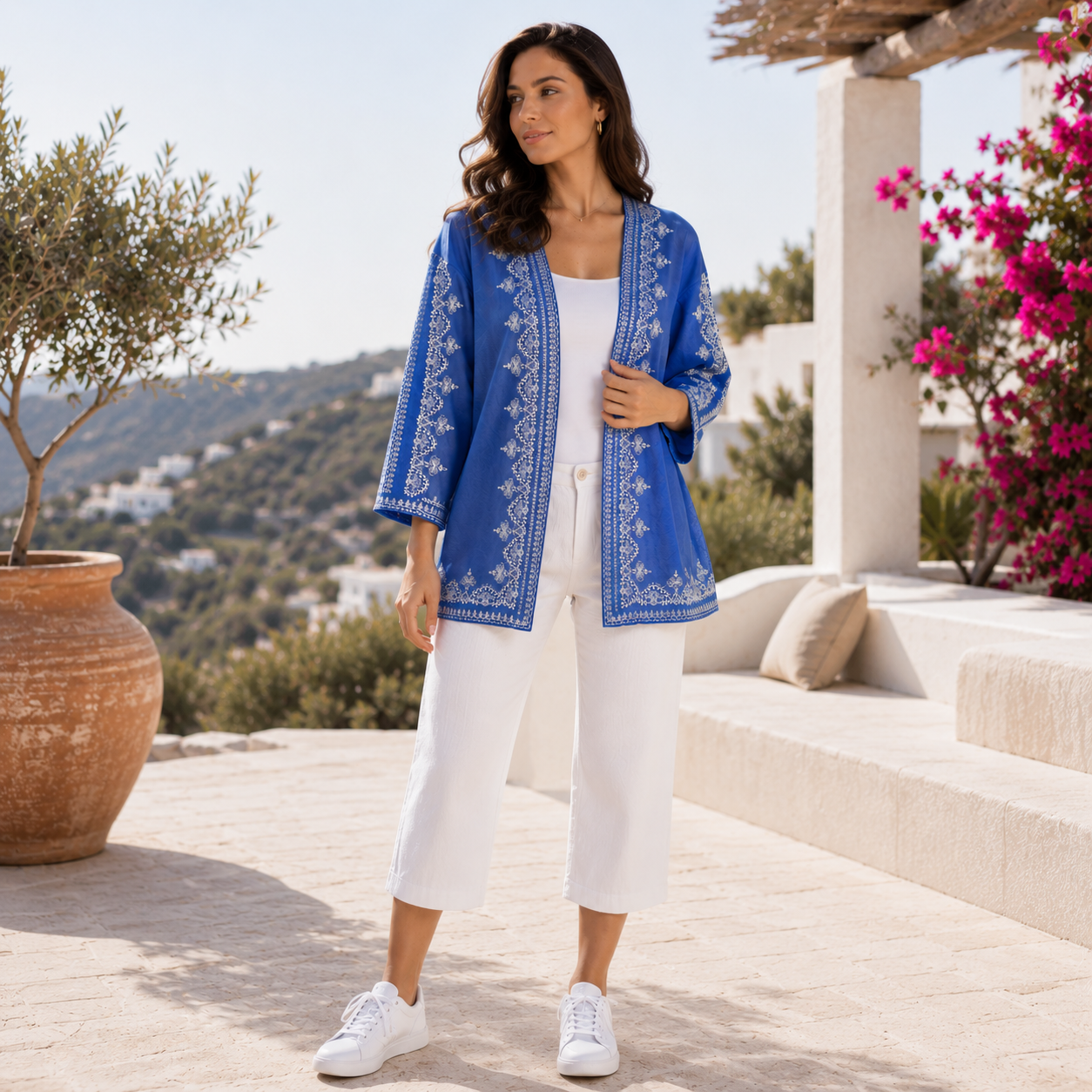 70145 Chambray Cover Up