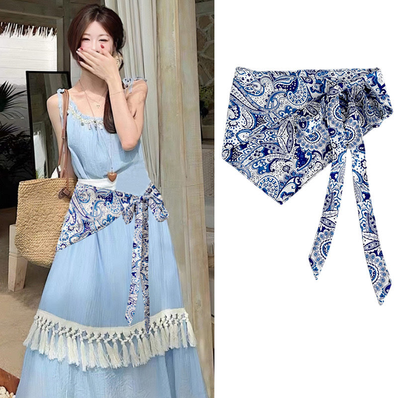 00366 Boho Waist Scarf