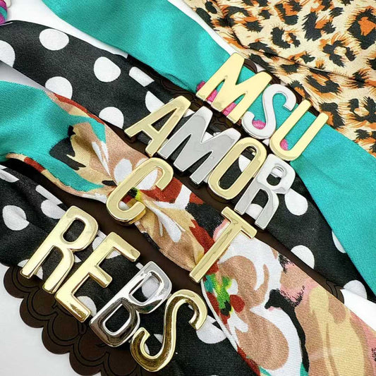 00381 Scarf Initials