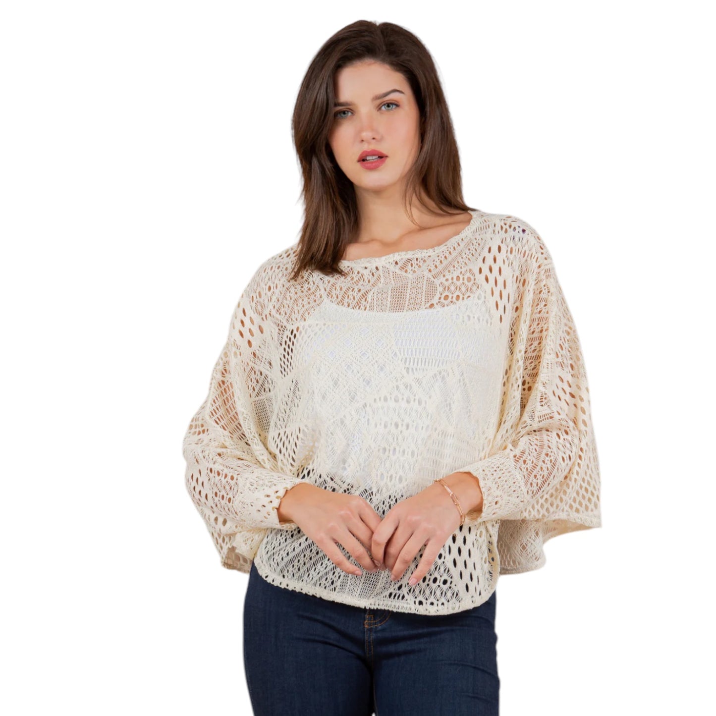 70379 Crochet Pullover