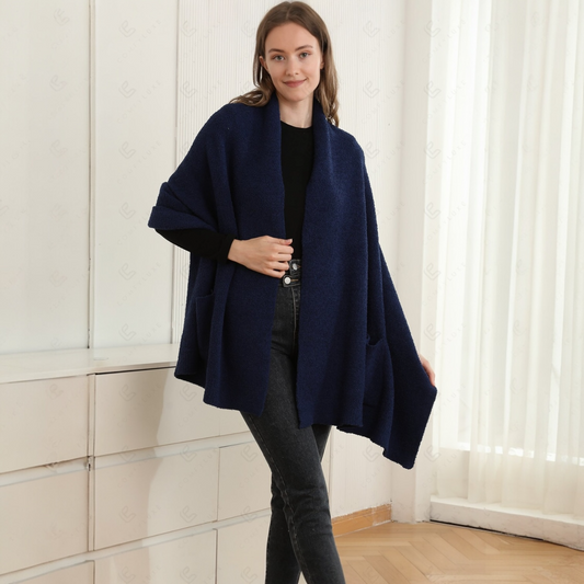 30447 Cozy Pocket Shawl