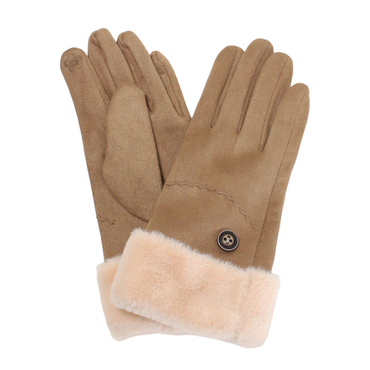 00114.11 Deco Button Gloves