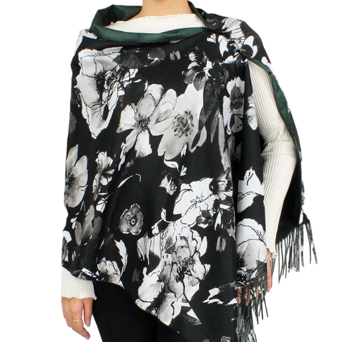 70048 Canvas Poncho