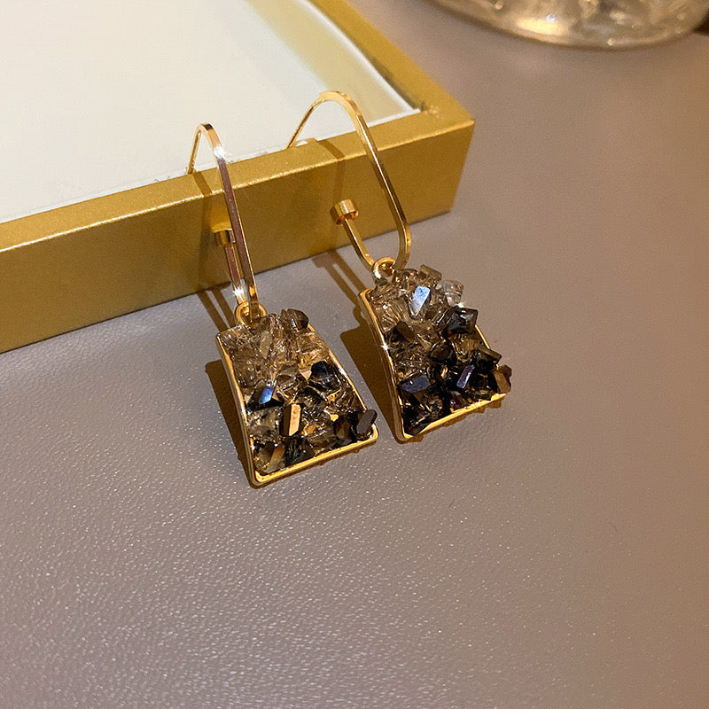 80097 Grafito Earrings