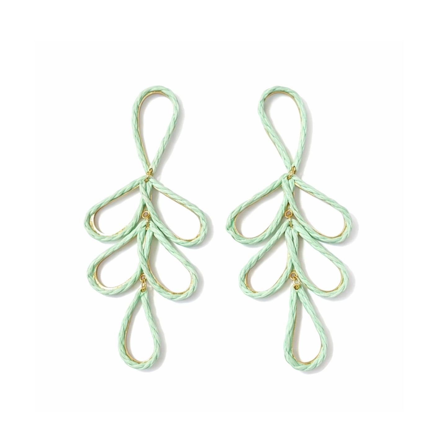 80187 Raffia Earrings