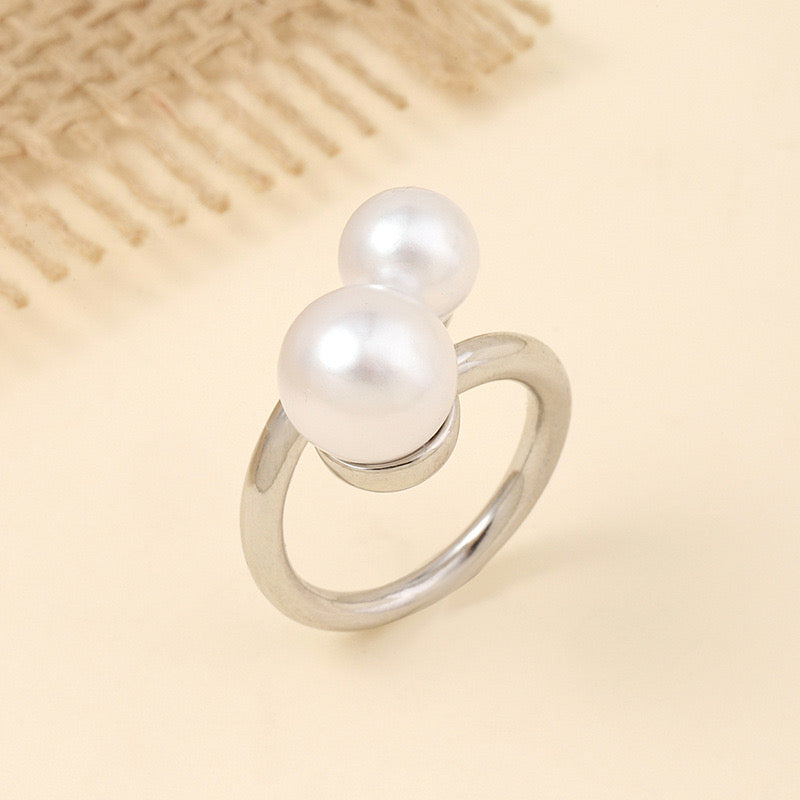00024.3 Pearl Scarf Ring