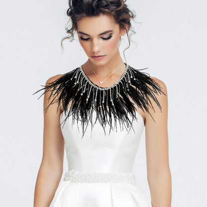 80162 Daisy Feather Necklace