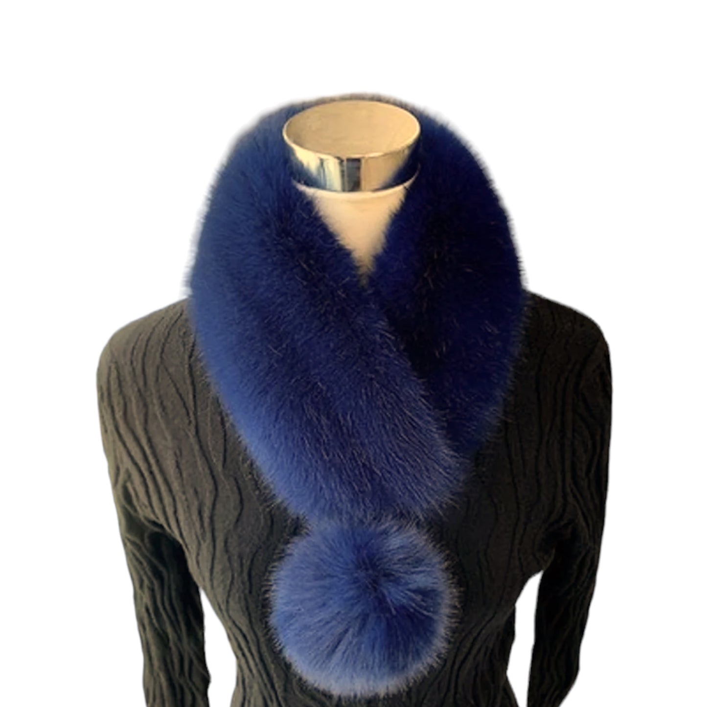 30169 Furry Pom Collar