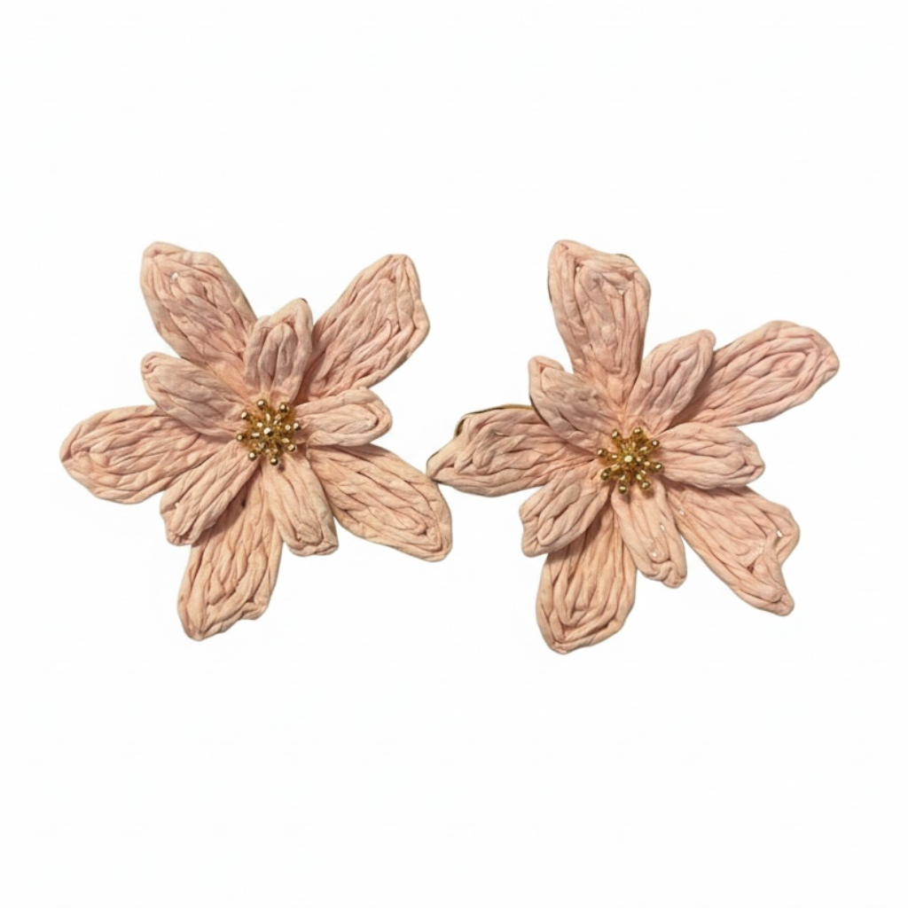 80187 Raffia Earrings