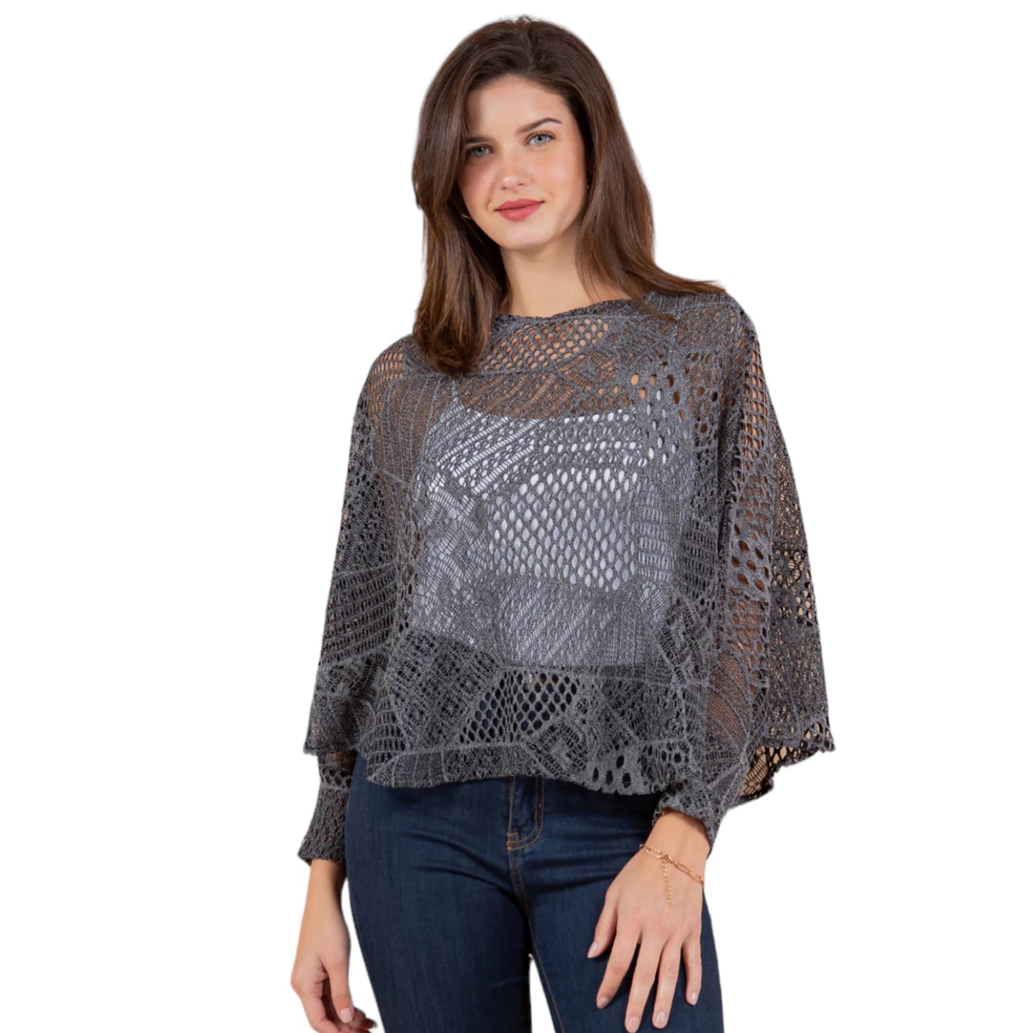 70379 Crochet Pullover