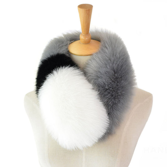 30292 Fur Brick Neck Scarf