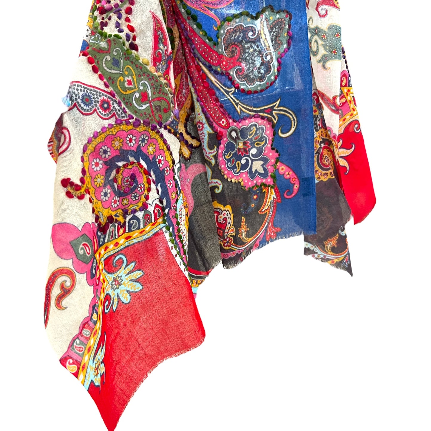 30954.2 Gem Embroidery Shawl