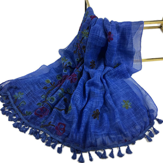 30462 Embroidery Shawl