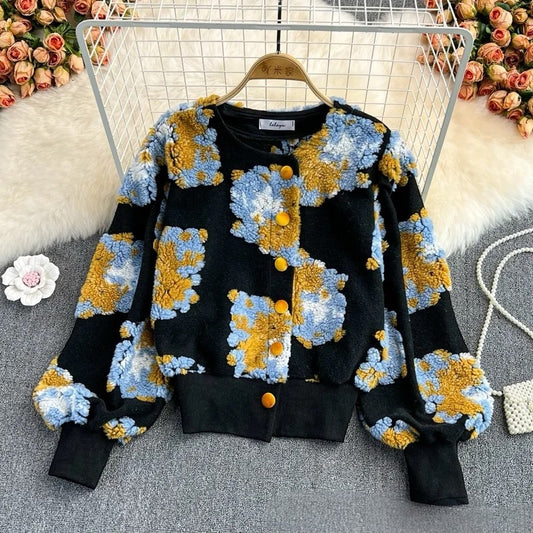 70489 Puff Cardigan